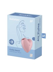 Stimulateur de clitoris USB en forme de cœur Cuttie Heart Satisfyer - CC597796