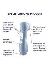 Stimulateur de clitoris bleu Pro 2 Satisfyer - CC597794