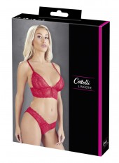 Ensemble 2 pièces rouge dentelle - OR2212269RED