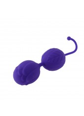 Boules de Geisha violet silicone - KOB004PUR