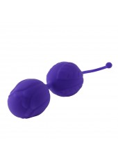 Boules de Geisha violet silicone - KOB004PUR