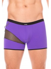 Boxer violet filet et corde - LM2004-67PUR