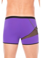 Boxer violet filet et corde - LM2004-67PUR