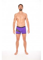 Boxer violet filet et corde - LM2004-67PUR