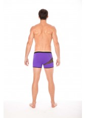 Boxer violet filet et corde - LM2004-67PUR