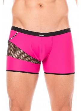 Boxer magenta filet et corde - LM2004-67MAG