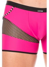 Boxer magenta filet et corde - LM2004-67MAG