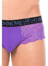 Mini-Pant violet en dentelle délicate - LM2006-68PUR