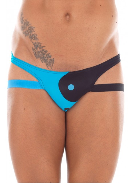 Jock strap bleu noir Tao - LM18-27BBL