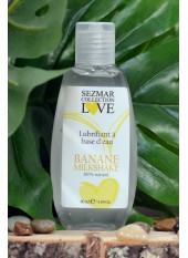 Lubrifiant à base d'eau 100% naturel Banane Milkshake 90 ml - SEZ083