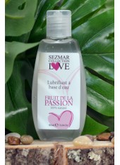 Lubrifiant à base d'eau 100% naturel Fruit de la passion 90ml - SEZ078