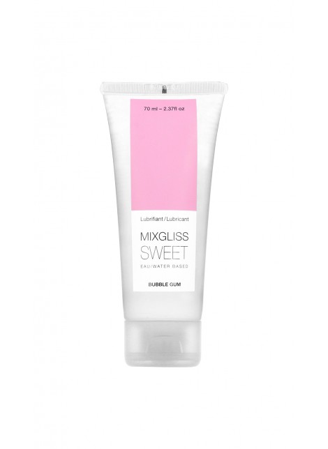 Lubrifiant Mixgliss eau Sweet Bubble Gum 70 ML - MG2238