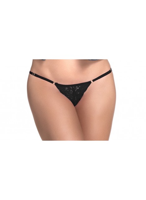 String dentelle noire - MAL107BLK