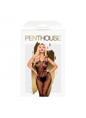 Bodystocking Noir Dirty mind - PH0043BLK