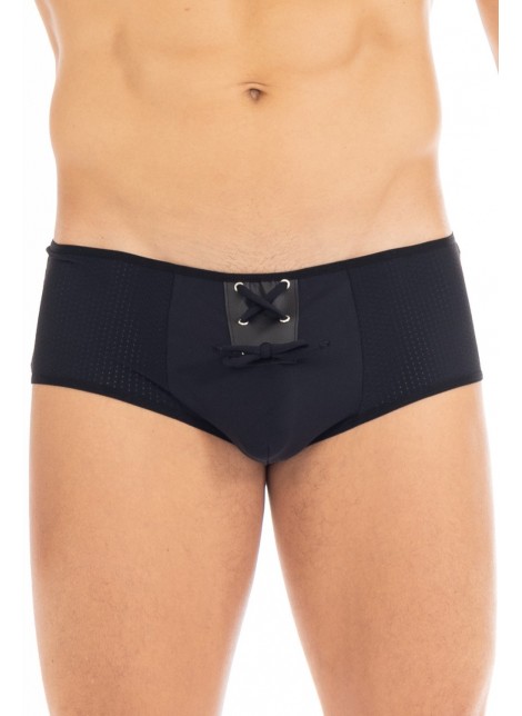 Boxer noir Hot Night - LM2303-68BLK