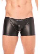 Boxer simili cuir - LM2008-67BLK