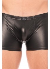 Boxer simili cuir - LM2008-67BLK