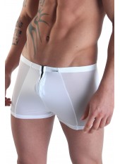 Boxer blanc avec double zip Wiz - LM16-67WHT