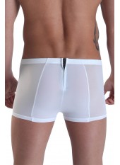 Boxer blanc avec double zip Wiz - LM16-67WHT