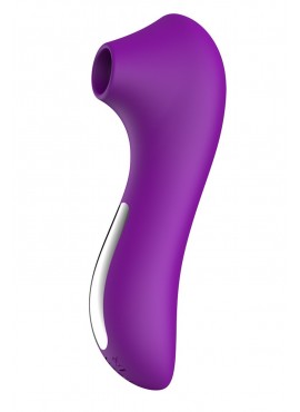 Stimulateur succion de clitoris et tétons USB violet - BOZ-086PUR