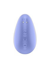 Stimulateur clitoridien par onde de pression sans contact et par vibration USB violet et rose, Pixie Dust Satisfyer - CC597836