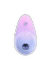 Stimulateur clitoridien par onde de pression sans contact et par vibration USB violet et rose, Pixie Dust Satisfyer - CC597836