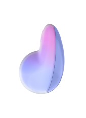 Stimulateur clitoridien par onde de pression sans contact et par vibration USB violet et rose, Pixie Dust Satisfyer - CC597836