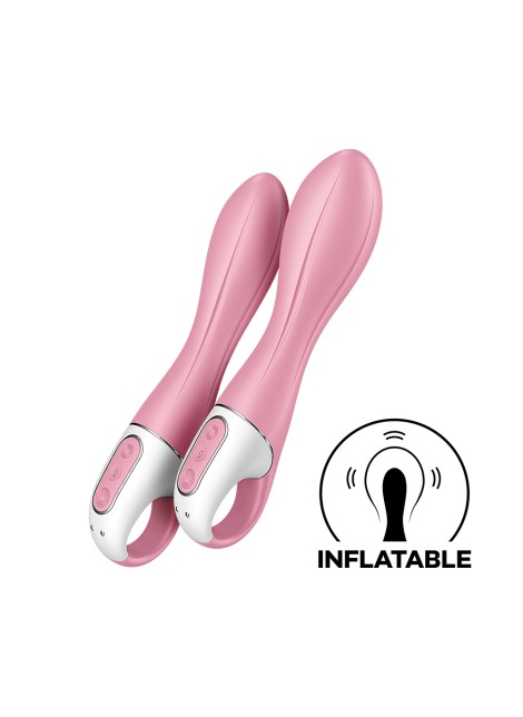 Vibromasseur gonflable G-Spot rose USB Air Pump Vibrator 2 Satisfyer