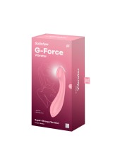 Vibromasseur G spot rose, vibrations fortes G-Force Satisfyer - CC597835