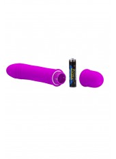 Vibromasseur waterproof Fuchsia 12 cm - AITTPNK