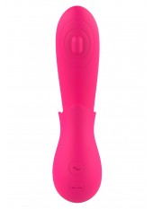 Vibromasseur 2 en 1 G-spot et stimulateur de clitoris USB Kali rose - WS-NV085