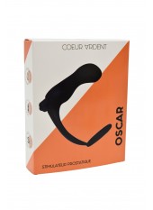 OSCAR, Stimulateur de prostate vibrant avec 10 modes de vibration - AOP054BLK