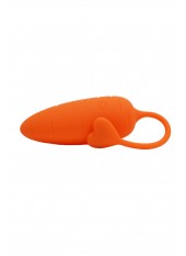 CARROT, Un Œuf vibrant avec télécommande, couleur et forme Carotte en silicone médical - BQ134ORA