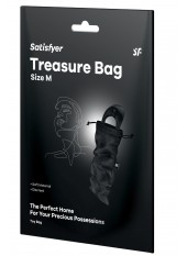 Sac de rangement sextoys noir taille M Treasure Bag Satisfyer - CC597859