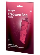 Sac de rangement sextoys rose taille XL Treasure Bag Satisfyer - CC597850