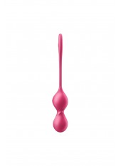 Boules de Geisha vibrantes télécommandées fushia Love Birds 2 Satisfyer - CC597866