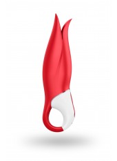 Vibromasseur stimulateur waterproof en silicone USB Power Flower Satisfyer - CC597177