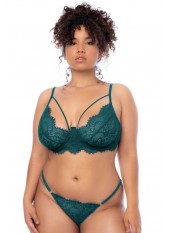 Ensemble 3 pièces grande taille vert - MAL8866XSEAG