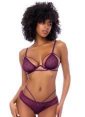 Ensemble 2 pièces couleur bordeaux - MAL8870WINE