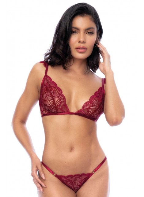 Ensemble 2 pièces couleur framboise - MAL8876ROSW