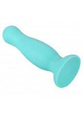 Plug anal ventouse vert pastel taille M - A-001-M-GRN