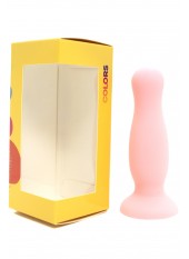 Plug anal ventouse rose pastel taille S - A-001-S-PNK