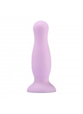 Plug anal ventouse violet pastel taille S - A-001-S-PUR