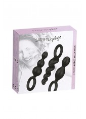 Coffret 3 plugs Satisfyer Plugs Noir - CC597159