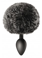 Plug anal pompon noir - CC5700910010