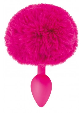 Plug anal pompon fuschia - CC5700910204