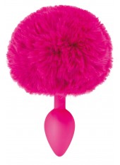 Plug anal pompon fuschia - CC5700910204