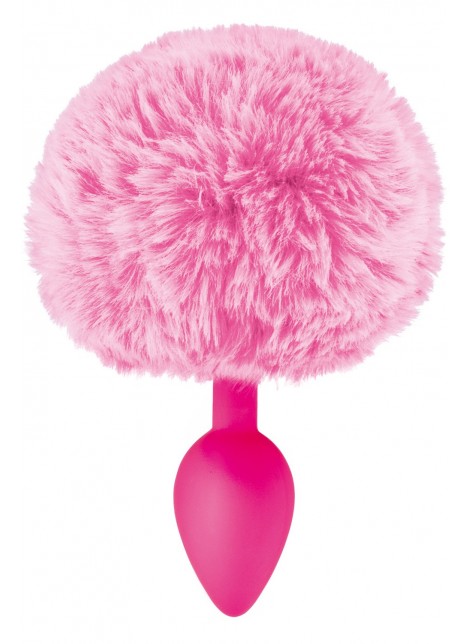 Plug anal pompon rose - CC5700910050