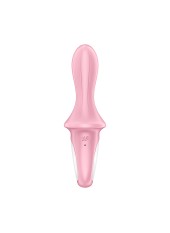 Vibromasseur anal gonflant connecté rose USB Air Pump Booty 5 Satisfyer - CC597803