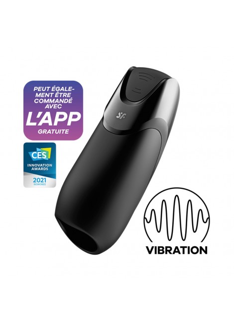 Masturbateur connecté vibrant USB Men Vibration Satisfyer - CC597816